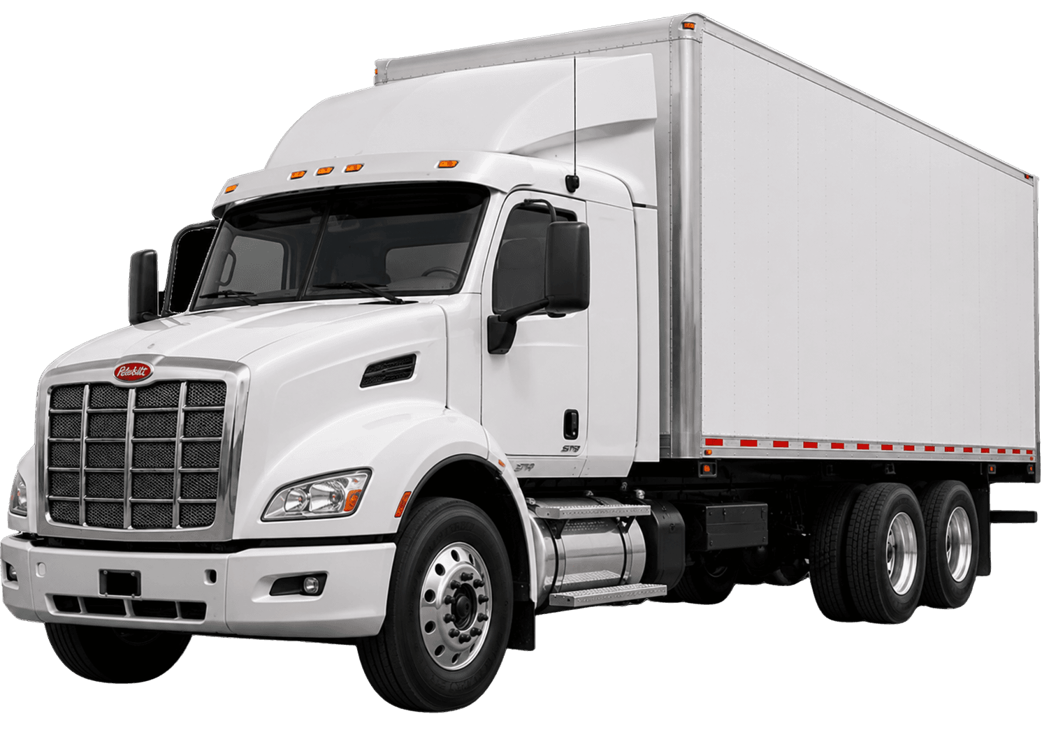 Freight Squad truck in motion, symbolizing transportation services